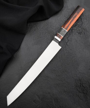 Professional D2 Steel Chef Knife 8-Inch Blade - Ultimate Edge Retention Kitchen Tool